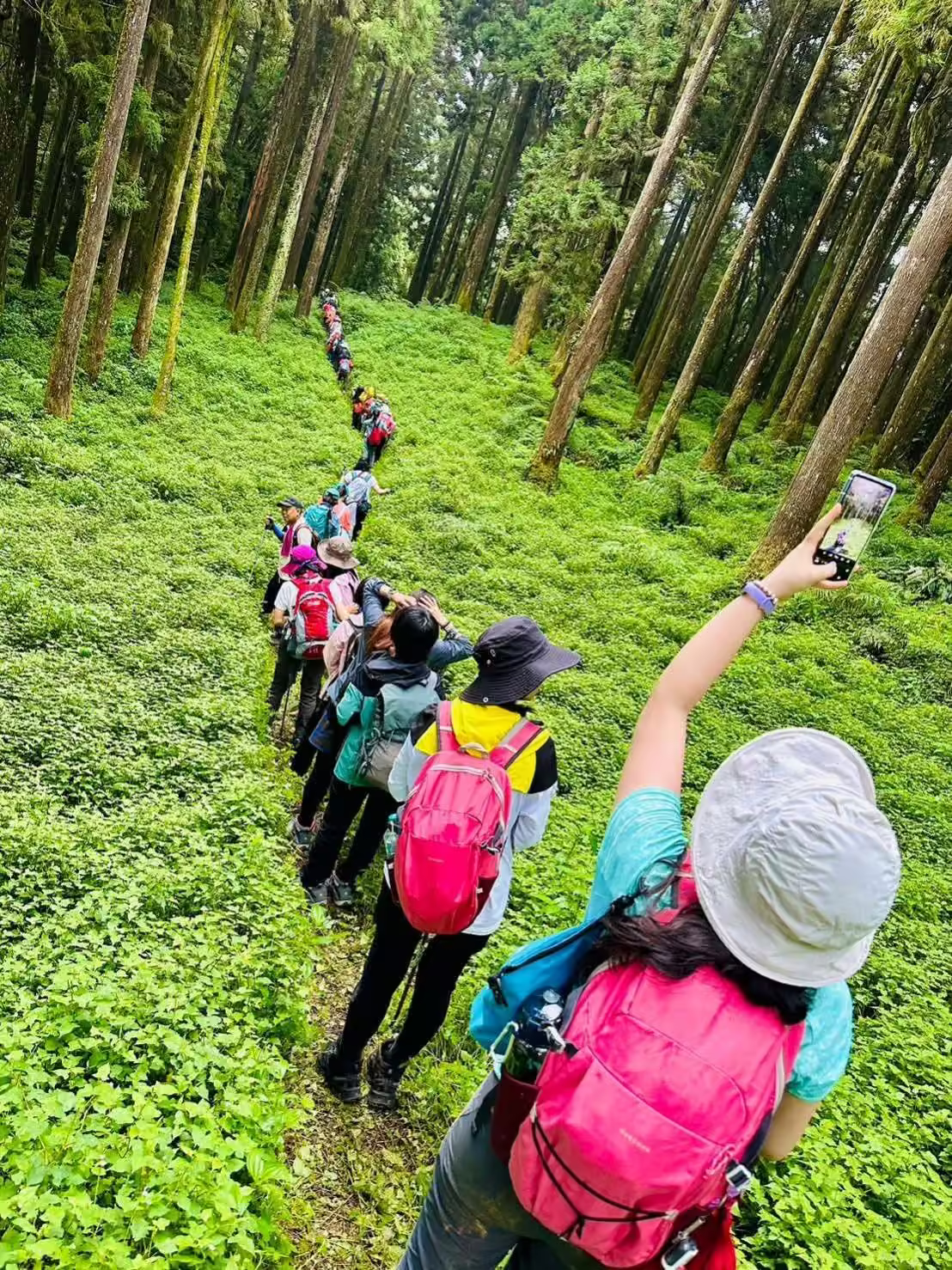 東方足跡二萬平森呼吸活動照片